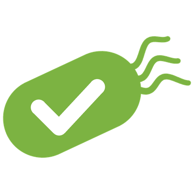 Icona microbiota in equilibrio